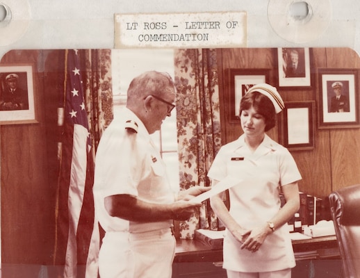 A historical photo of a nurse serving aboard Naval Hospital Cherry Point between 1968 and 1979.  Since it’s founding in 1968 and subsequent transition to health clinic in 2007, nurses aboard the facility have played a critical role in the readiness of Marines and Sailors serving aboard Marine Corps Air Station Cherry Point.