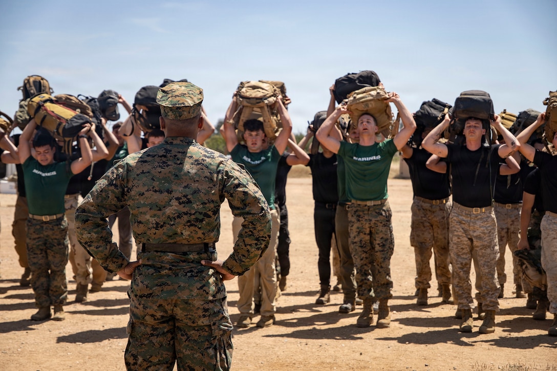 Mini-OCS provides applicants and candidates a glimpse into Officer Candidate School by placing them through an intense training environment designed to test their endurance, resiliency, and courage.