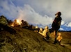 U.S. Army Paratroopers assigned to 2nd Infantry Brigade Combat Team (Airborne), 11th Airborne Division, maneuver through an obstacle during a company live-fire exercise at Joint Base Elmendorf-Richardson, Alaska, May 2026.