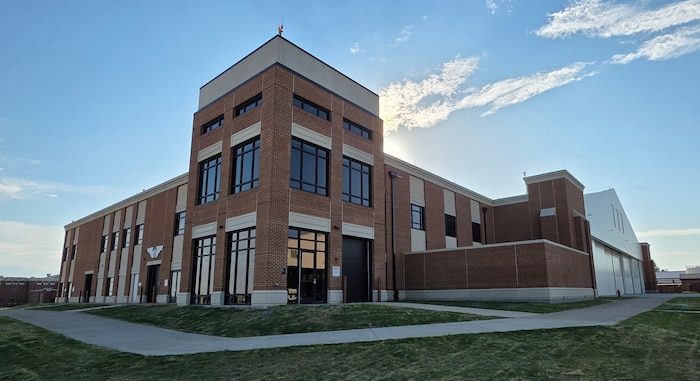 Photo of consolidated operations and maintenance hangar