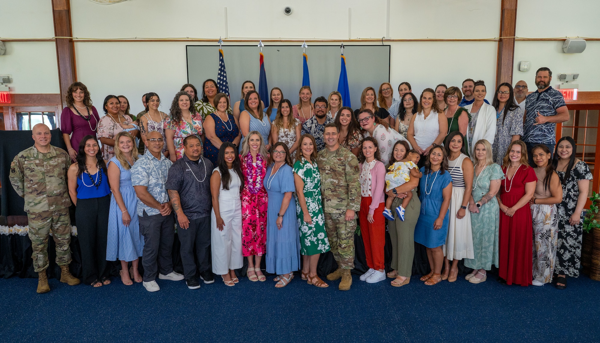 Commanders, first sergeants, Key Support Liaison and Key Support Mentor volunteers gathered for a 
Commander’s Key Support Program Recognition Ceremony at the Sunrise Conference Center on Andersen Air Force Base, Guam, May 8, 2026.