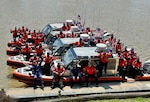 Coast Guard active-duty boat crew personnel and instructors assigned to units in the Great Lakes region pose for a photo during a Boat Crew College class held at the Coast Guard Training Logistic Center in Lorain, Ohio, April, 21, 2026. The Boat Crew College was the first of four, designed to train and certify active-duty and reserve coxswains, boat crew and boarding team members in their assigned underway competency to ensure readiness and meet the needs of the service. (U.S. Coast Guard photo by Mr. Anthony Popiel)