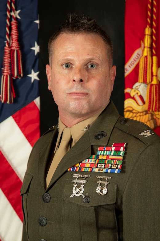 Colonel David J. Fennell, Chief of Staff, 4th Marine Aircraft Wing