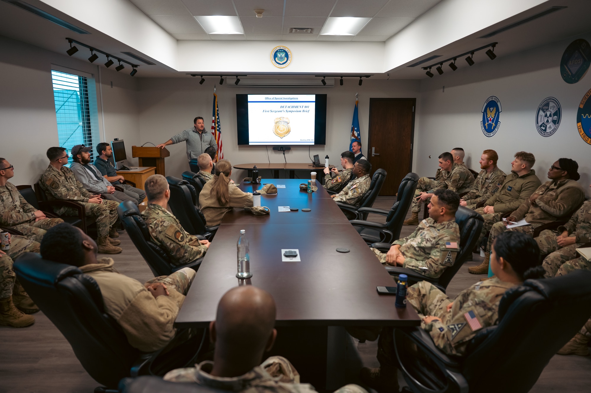 people sitting around a conference table