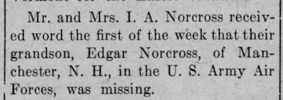 U.S. Marine Corps Pfc. Edgar R. Norcross
