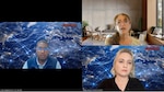 LTC Abdullah Clark and Dr. Elena Bailey interviewing INSS expert consultant Dr. Diane DiEuliis on the NATDEF podcast