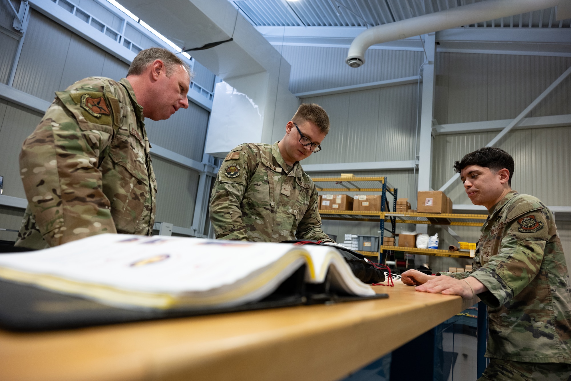 The visit highlighted the precision required of Airmen in aircrew flight equipment to maintain lifesaving equipment for aircrew. The visit was part of Dover Duties, a recurring program designed to strengthen cross-unit understanding between Airmen, leadership and mission partners.