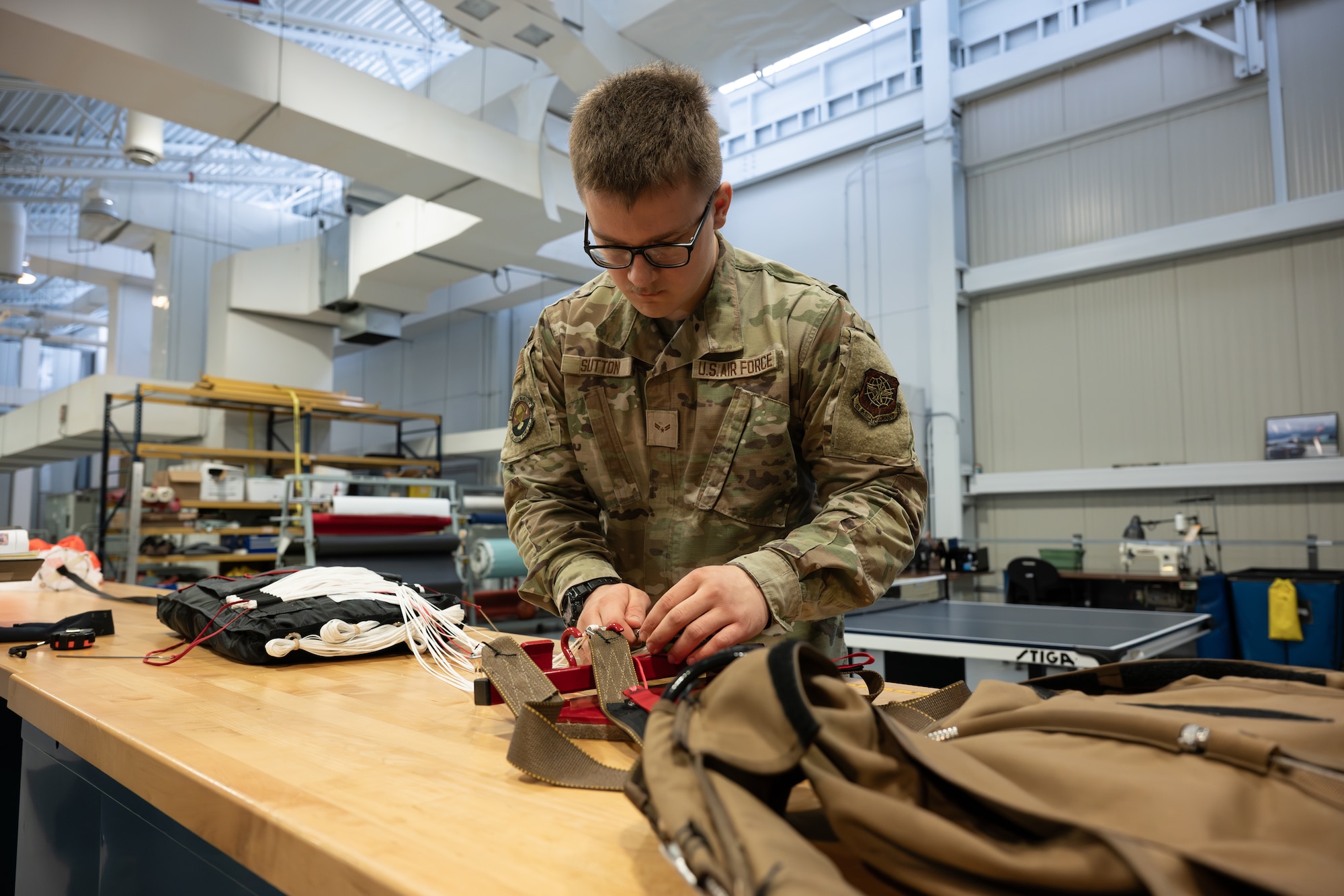 The visit highlighted the precision required of Airmen in aircrew flight equipment to maintain lifesaving equipment for aircrew. The visit was part of Dover Duties, a recurring program designed to strengthen cross-unit understanding between Airmen, leadership and mission partners.