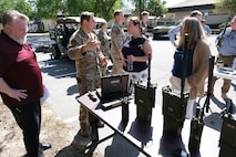 TACPs demo gear with civic leaders
