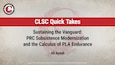 CLSC Quick Take: Sustaining the Vanguard: PRC Subsistence Modernization and the Calculus of PLA Endurance by Ali Ayoub
