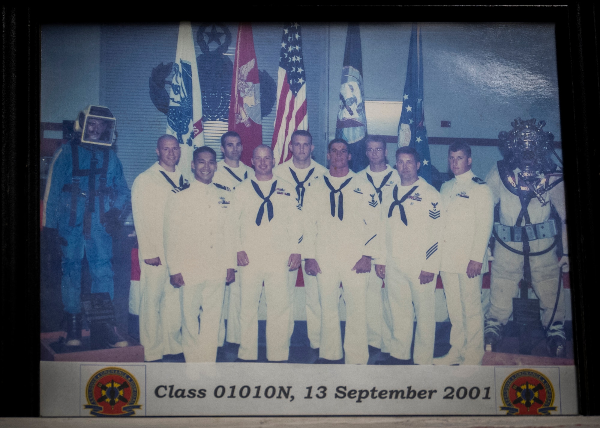 Navy Secretary returns to EOD school