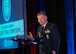 U.S. Air Force Col. Jimmy Schlabach gives remarks during the Nuclear Triad Symposium.