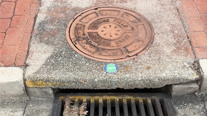 A photo of storm drain