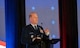 U.S. Air Force Gen. S.L. Davis gives the keynote speech during the Nuclear Triad Symposium.
