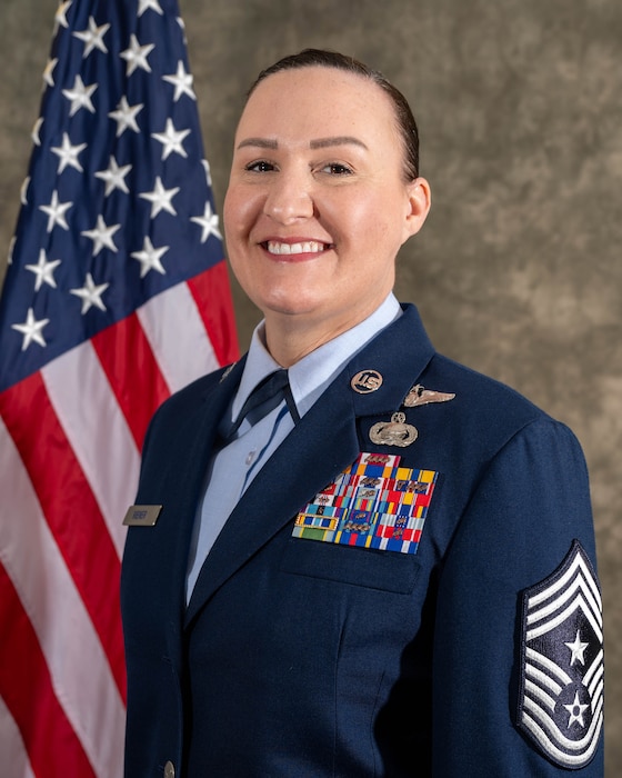 Chief Master Sergeant Melissa Riener official photo