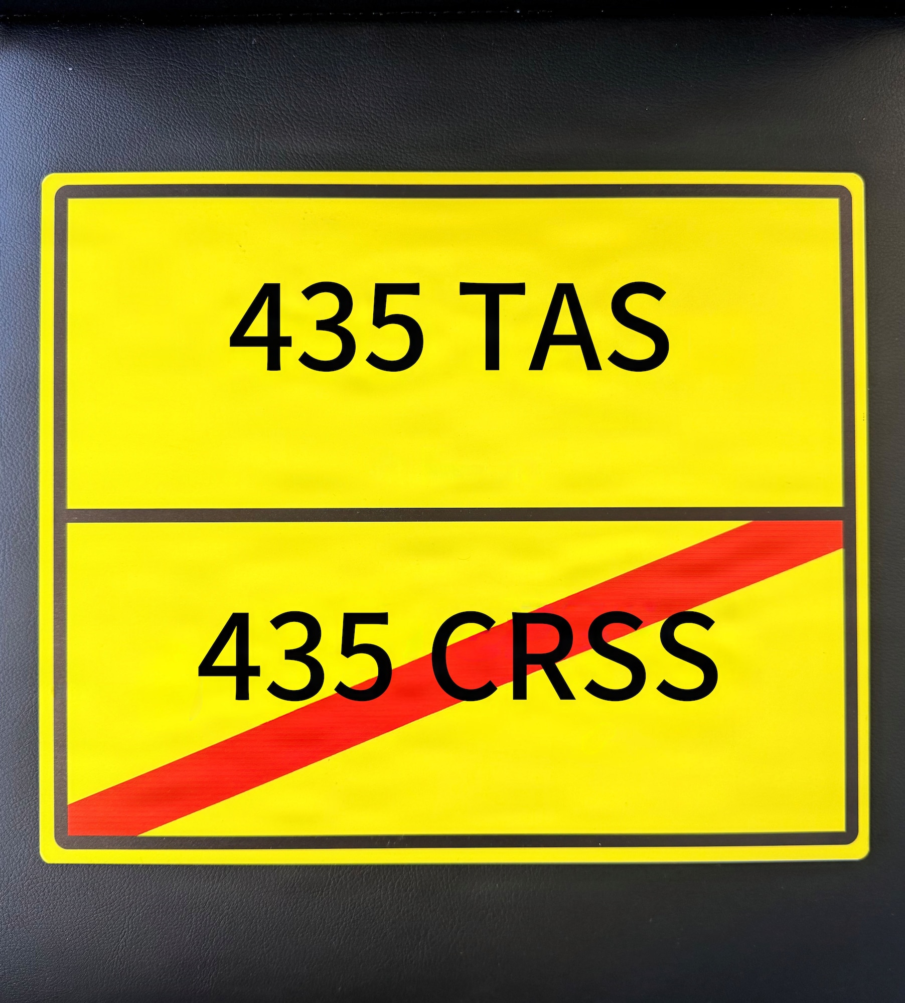 The 435th Contingency Response Support Squadron was redesignated the 435th Tactical Advisory Squadron April 8, 2026, and a formal ceremony was held May 8, 2026 at Ramstein Air Base, Germany.
