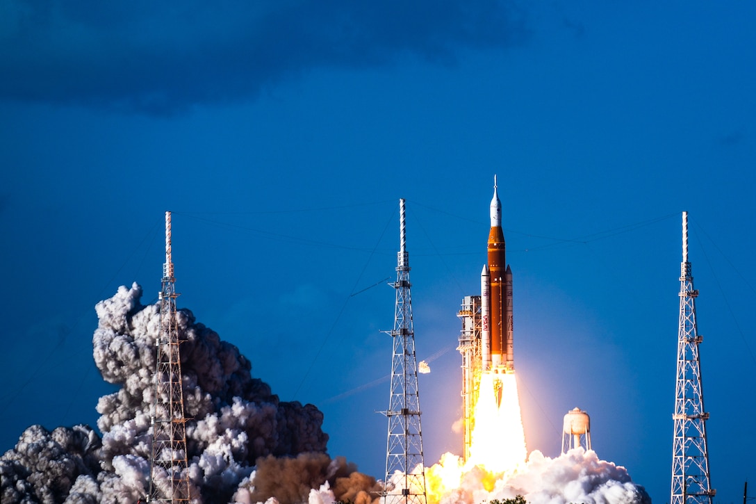 NORAD watches the skies during the Artemis II launch