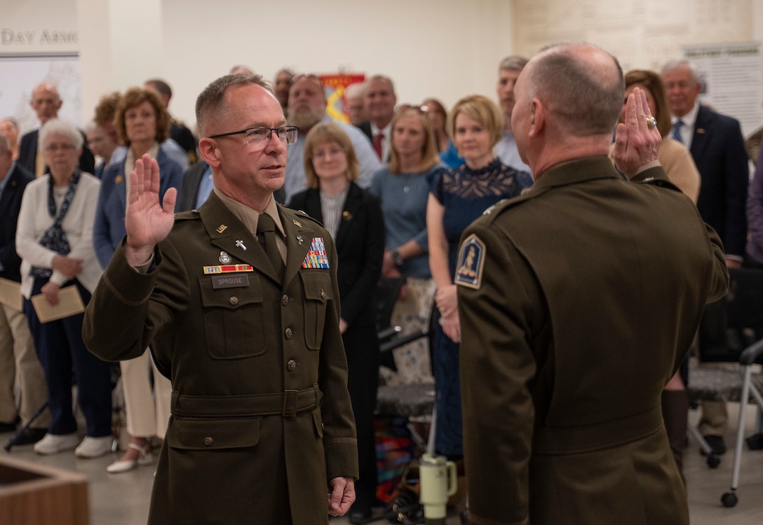 Chaplain Sprouse promoted to brigadier general