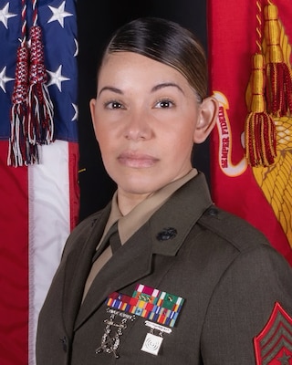 Portrait of Sergeant Major Margaret A. Machado