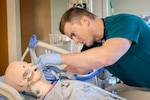 hospital room setting