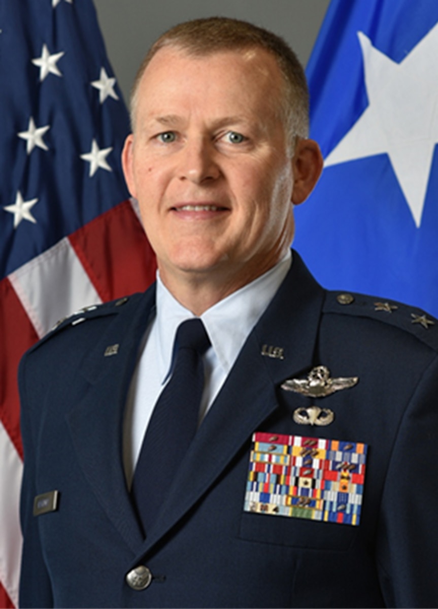 Maj. Gen. Troy D. Havener official portrait.