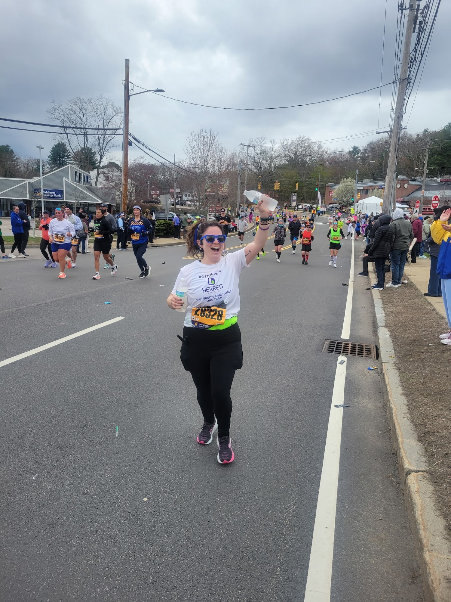 Boston Marathon participant