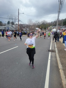 Boston Marathon participant