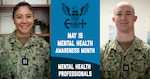 Navy Lieutenants Felicia Aponte-Eyl and Matthew Snow serve as mental health professionals aboard Navy Medicine Readiness and Training Command Cherry Point.  They ensure service members have the resources to stay mentally ready for deployments and to maintain their mental health while away training or conducting operations.