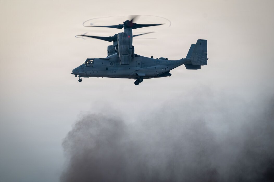 MV-22B Osprey Hovering
