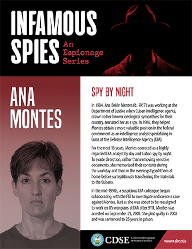 Infamous Spies - Ana Montes thumbnail