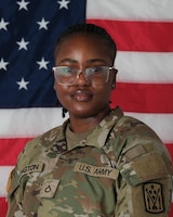 Spc. Mariyah Collington.