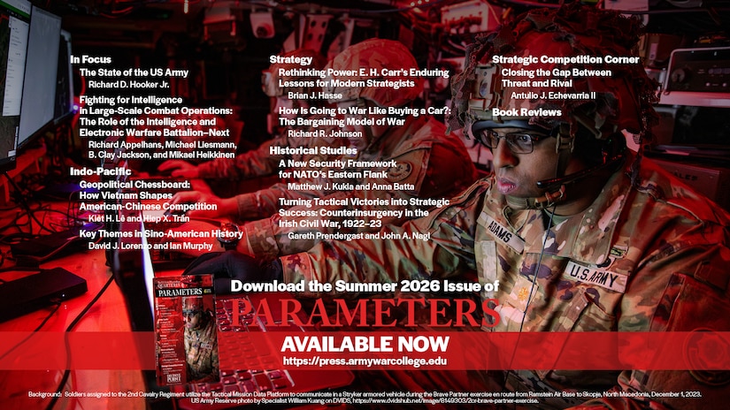 Web graphic for the summer 2026 issue of Parameters
