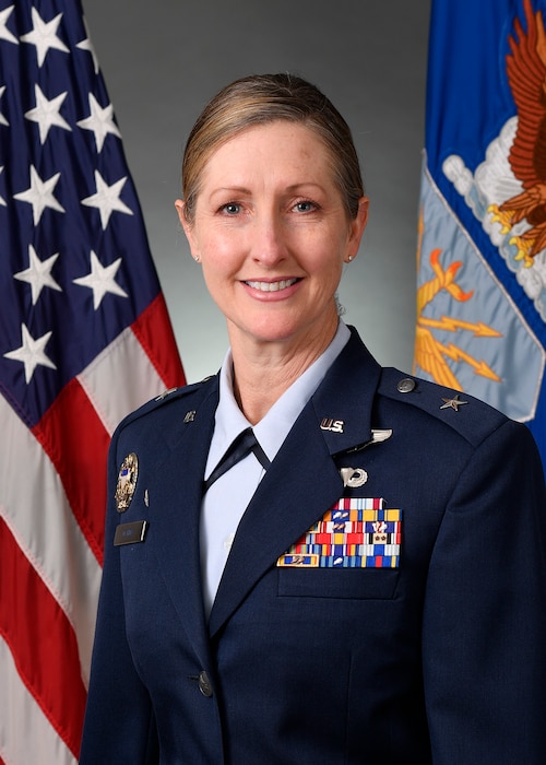 Official portrait of a service member