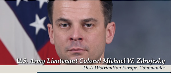 The official program for the Defense Logistics Agency Distribution Europe, change of command ceremony, whereby Army Lt. Col. Michael W. Zdrojesky will relinquish command to Army Lt. Col. Joseph M. Bower.
