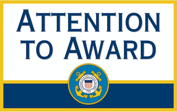 A graphic used for notifications of official awards on online publications.