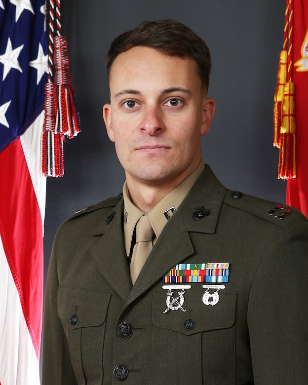 Captain Benjamin M. Hohman, Commanding Officer, Alpha Company, 4th Assault Amphibian Battalion