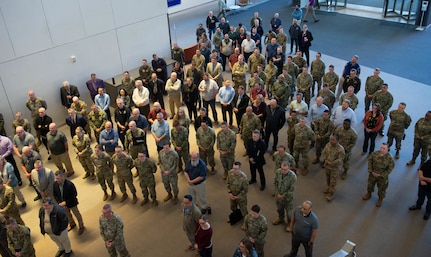 United States Strategic Command officially dedicated its command library in honor of Medal of Honor recipient and Vietnam War hero, Chief Master Sgt. Richard L. Etchberger, in a ceremony here May 7.