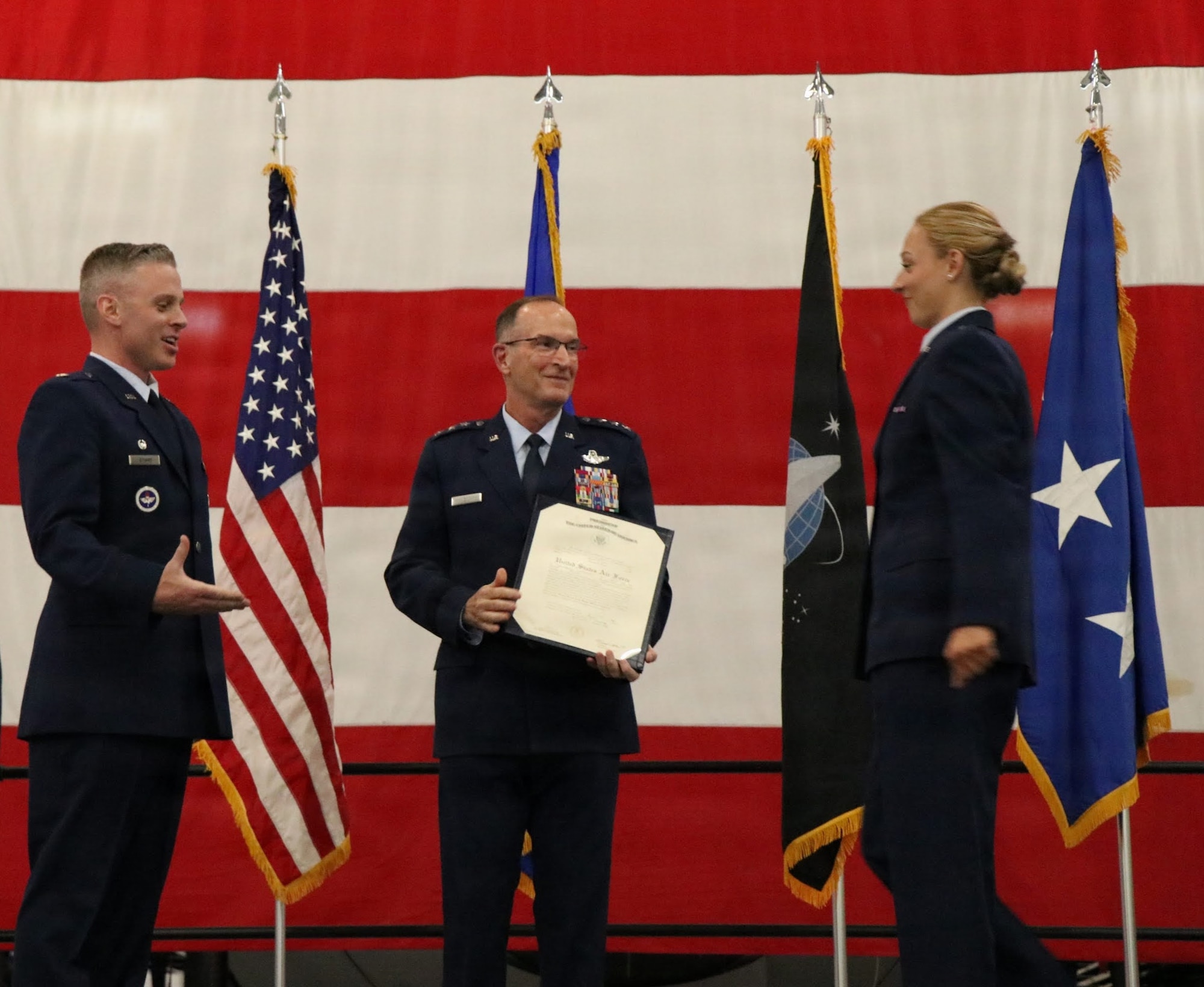 Cadet receives Air Force commission