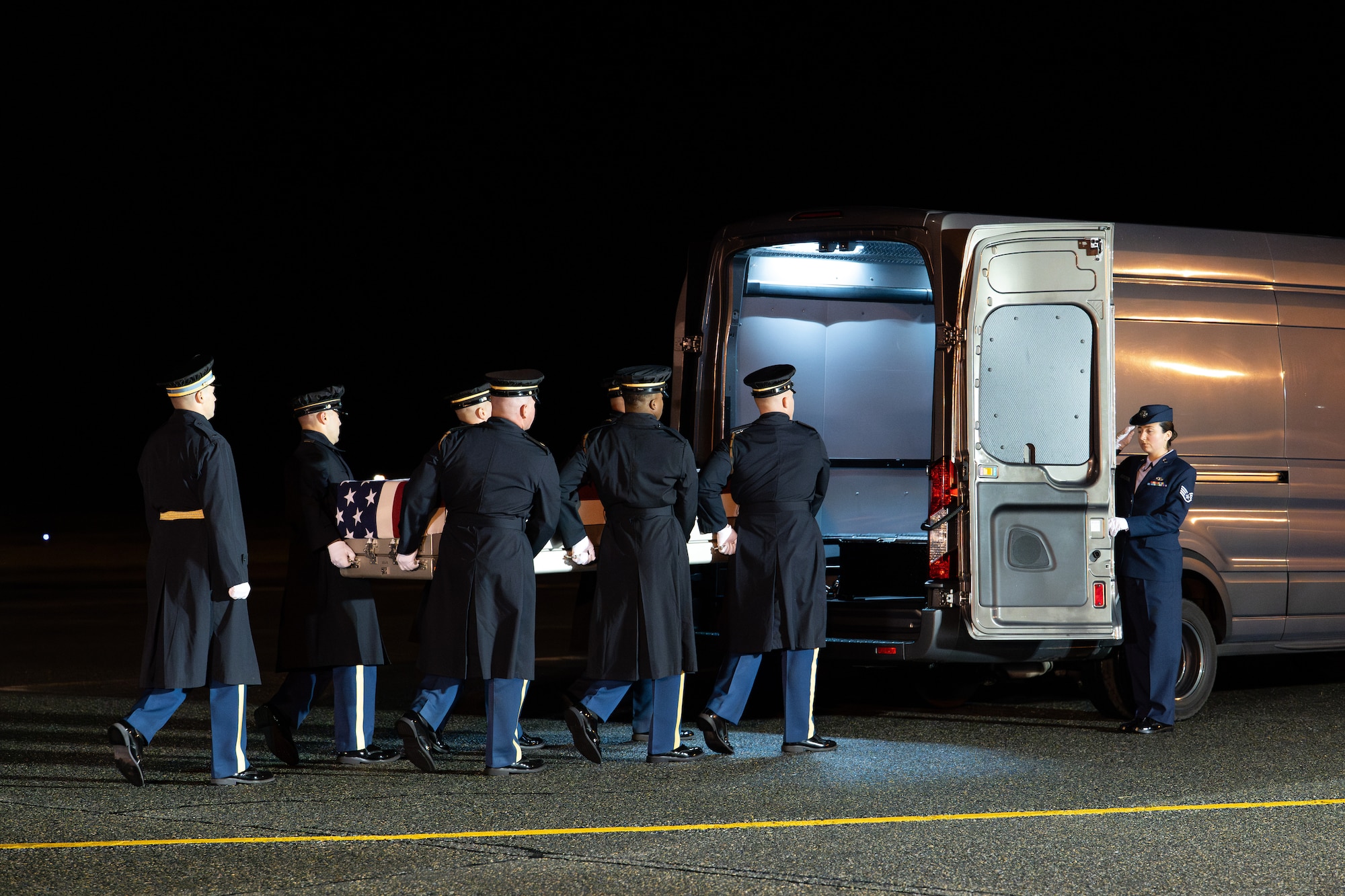 Army 1st Lt. Kendrick L. Key Jr. honored in dignified transfer May 14