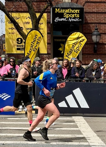 Image of woman running