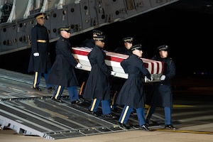 Army Spc. Mariyah S. Collington honored in dignified transfer May 14