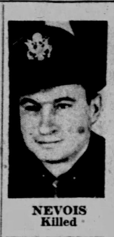 U.S. Army Air Forces 2nd Lt. William E. Nevois
