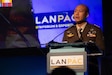 Maj. Gen. Cai Dexian, Singapore, Chief of Army, engaged military leaders and partners as a keynote speaker during the 2026 Land Forces Pacific (LANPAC) Symposium and Exposition at the Sheraton Waikiki, May 13, 2026.