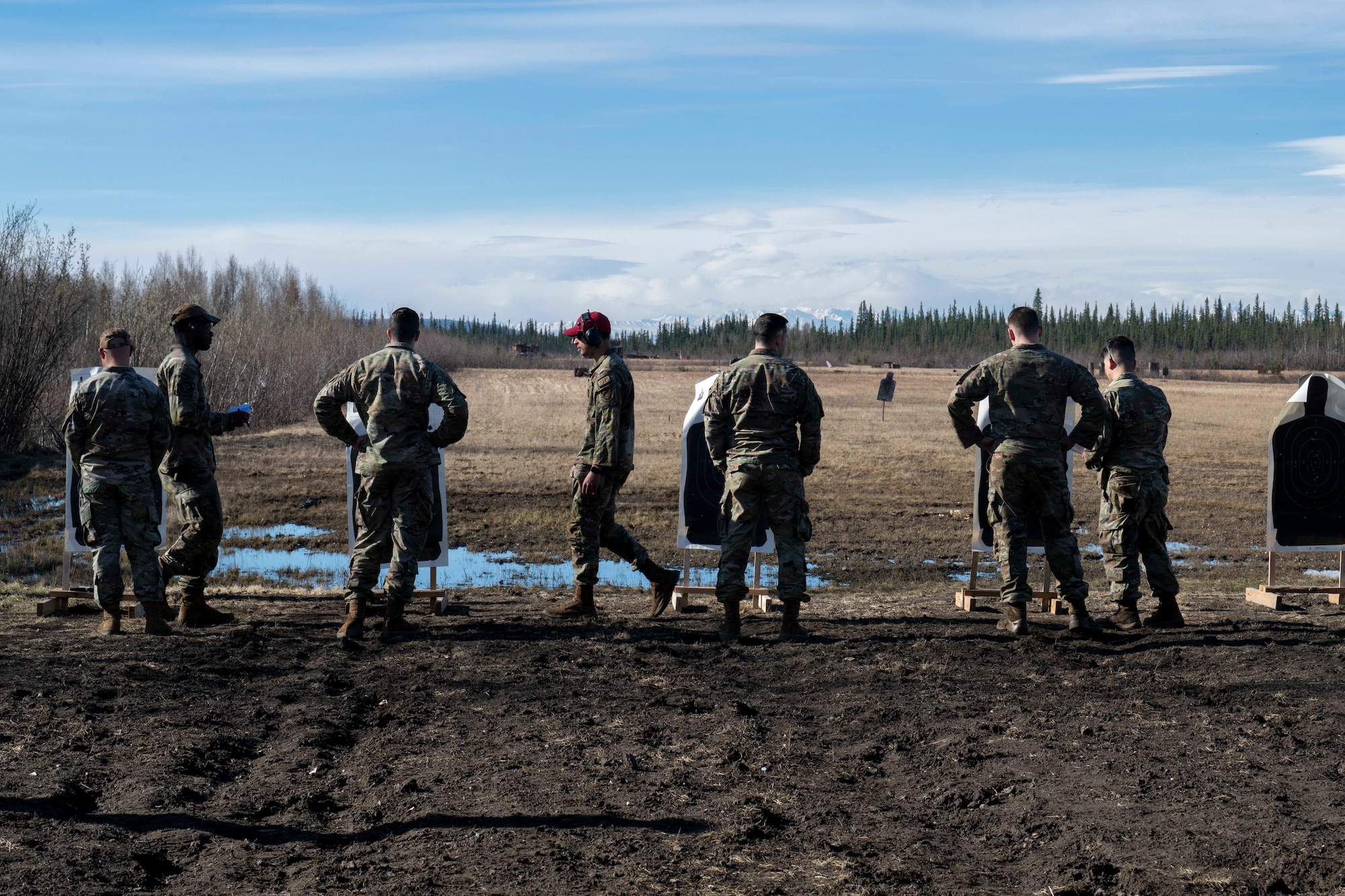 Airmen assigned to the 354th Fighter Wing are scored during the Excellence in Competition event at Eielson Air Force Base, Alaska, May 13, 2026.