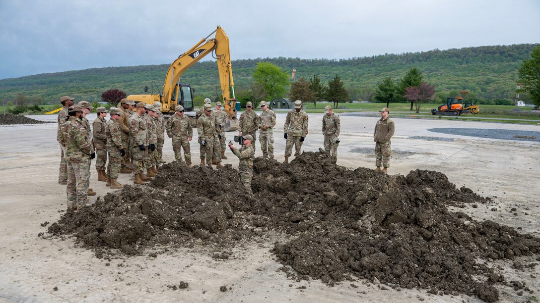 Photo of Airmen training