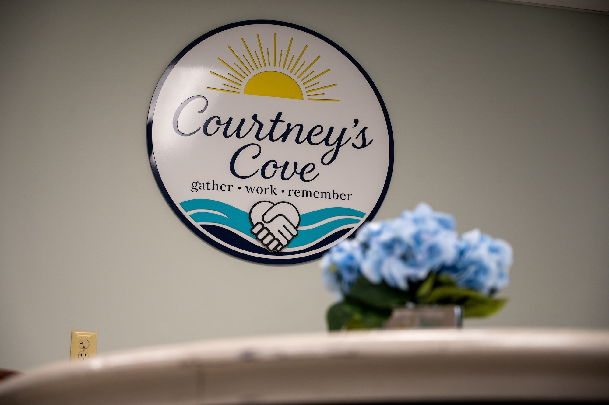 Courtney’s Cove is a dedicated space for Joint Base McGuire-Dix-Lakehurst military spouses, open Monday through Friday from 8 a.m. to 5 p.m. located in the passenger terminal at JB MDL, N.J., April 2, 2026.