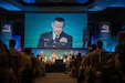 Land Forces Pacific Symposium and Exposition panelists share insights on how maintaining international partnerships increases the chances of operational success, in Honolulu on May 14, 2026.
