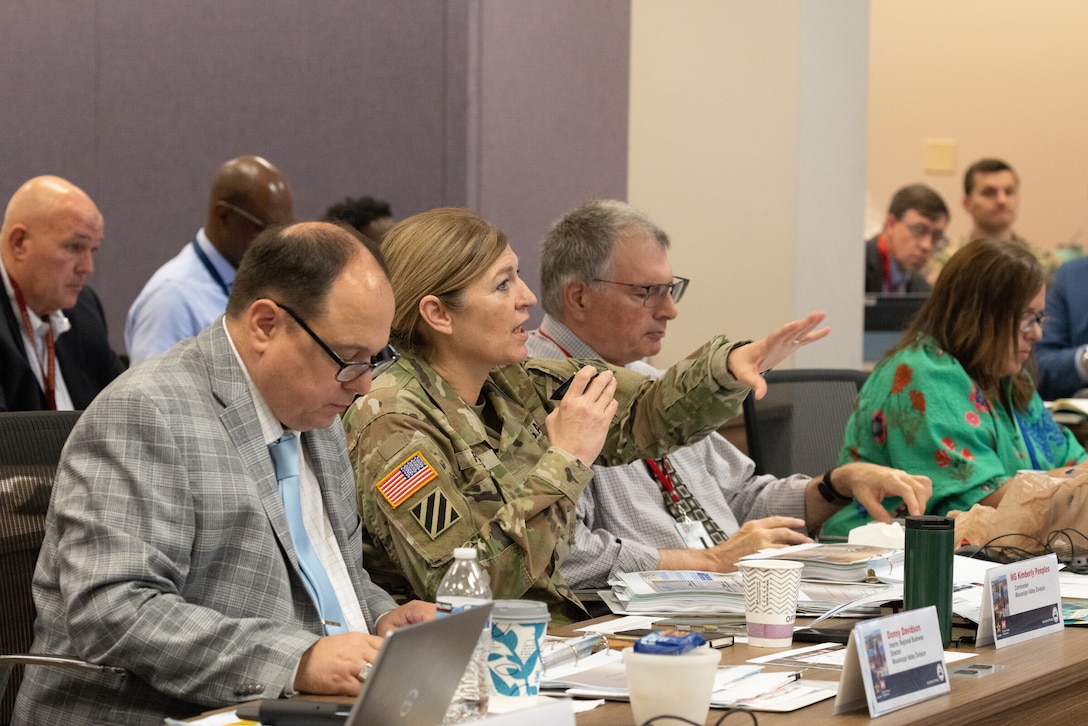 The U.S. Army Corps of Engineers (USACE) Mississippi Valley Division emphasized its commitment to the Assistant Secretary of the Army for Civil Works’ "Building Infrastructure, Not Paperwork" initiative at its recent Regional Governance Meeting (RGM) held at the USACE Vicksburg District, 28-30 April.