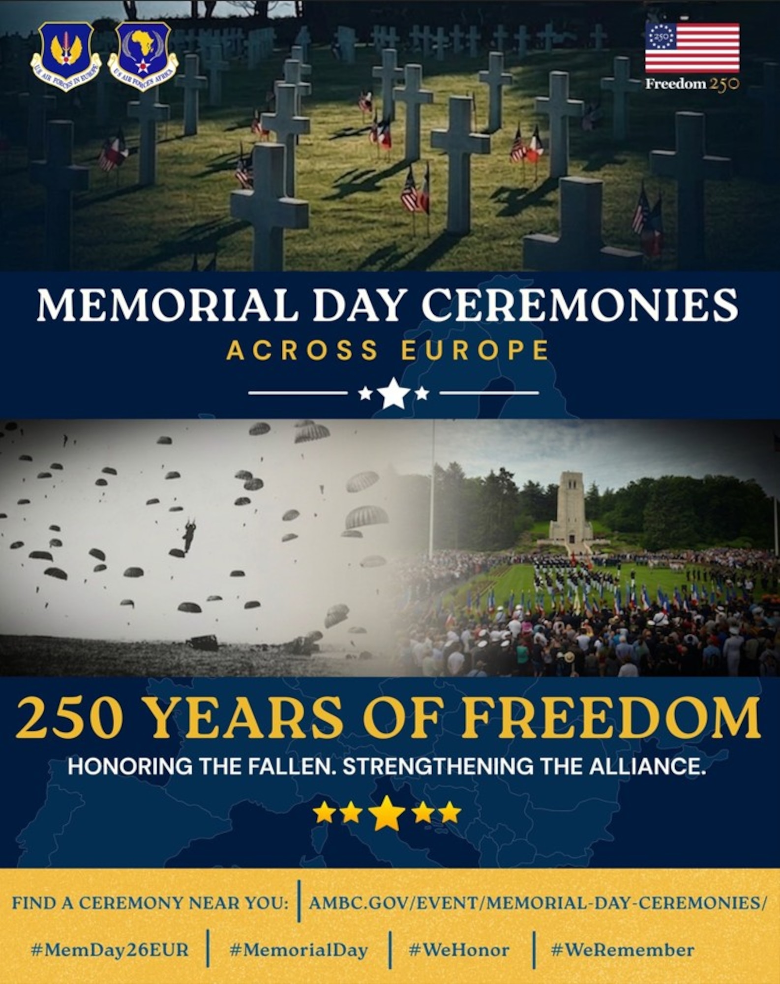 A Memorial Day graphic