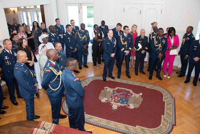 Alabama Gov. Kay Ivey hosts a welcome reception for the 2026 International Honor Roll inductees at the Governor’s Mansion, Montgomery, Alabama, April 9, 2026.